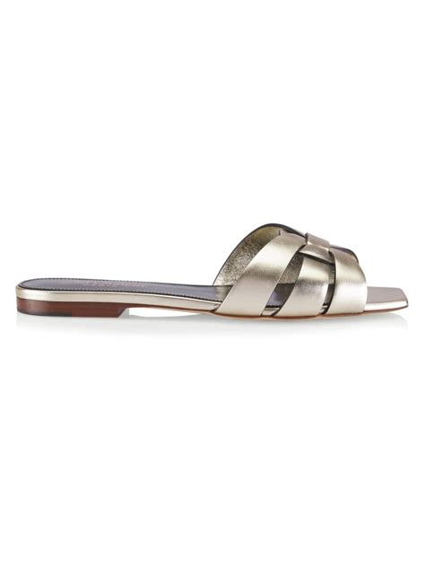 saks fifth avenue ysl tribute|Shop Saint Laurent Tribute Leather Slides .